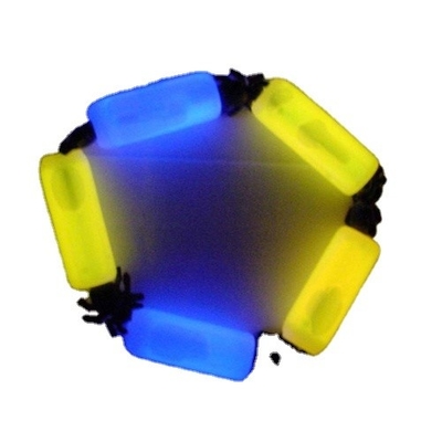 2022 Chemical Glow Bead Bracelet for Unisex in Assorted Colors at Festival Supplies
