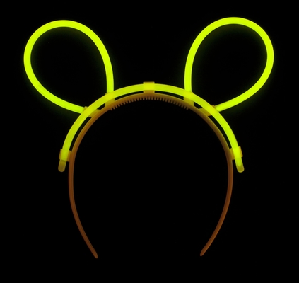 Night Club Festival Party Supplies Assorted Colors Glow Sticks Hair Band Decorations